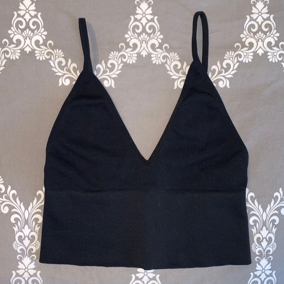 Free People Other - free people black bralette/brami!